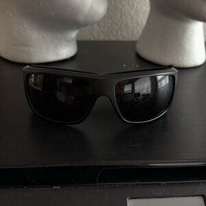 DRAGON ALLIANCE-"VANTAGE" MATTE BLACK WRAP SUNGLASSES.ansi/z87.1